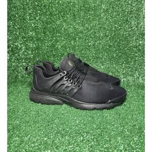 Nike Air Presto Triple Black Womens Size 8 Running Shoes Athletic Sneakers Comfy